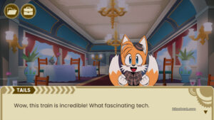 Gameplay footage from The Murder of Sonic the Hedgehog.