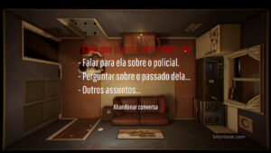 A choice-driven moment in Twelve Minutes.