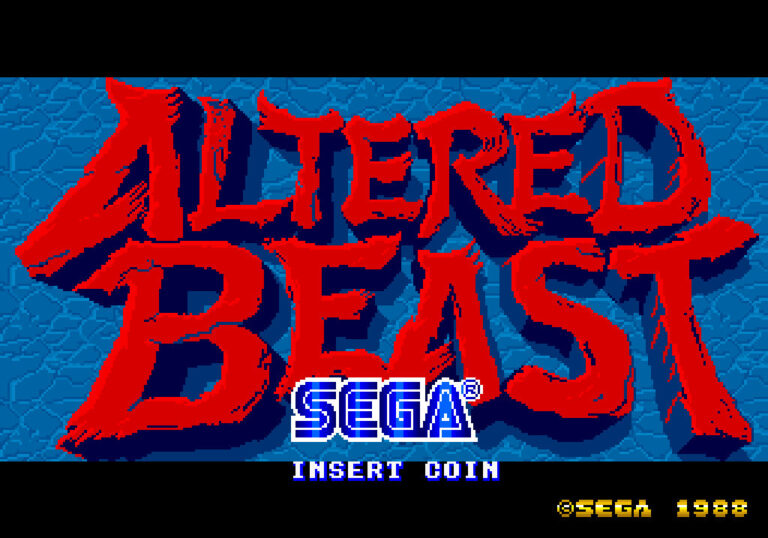 Altered Beast Arcade Cover