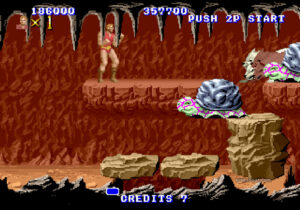 Gameplay footage from Altered Beast (Arcade)
