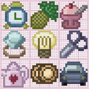 Hello Kitty Illust Puzzle: ふつう1 (Normal 1) nonograms