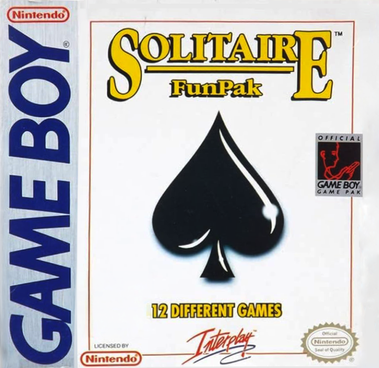Solitaire FunPak Game Boy Cover